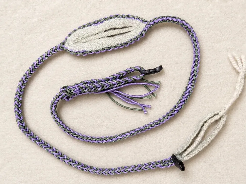 Dopamine D23 — Lilac cord · White panel